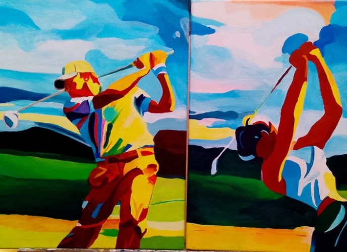 schilderij goede doelen